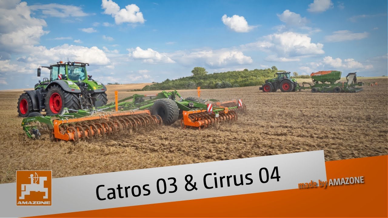 Catros+ 12003-2TX und Cirrus 9004-2C im Einsatz  | AMAZONE