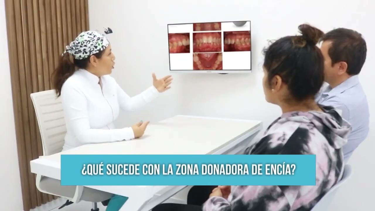 Injerto de enc&iacute;a y los implantes dentales