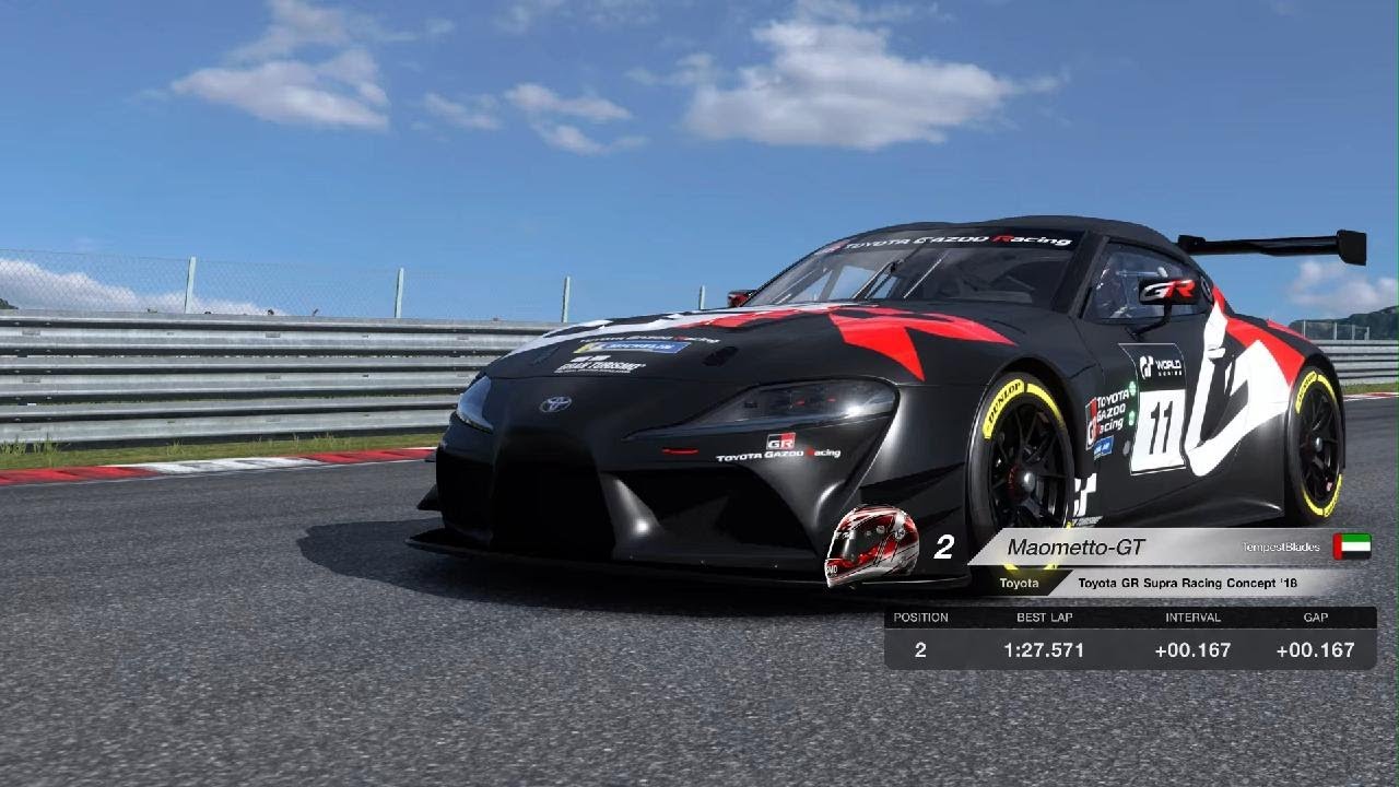 Gran Turismo 7 - Manufacturer Cup (R3) - Deep Forest Raceway - GR Supra Racing Concept '18