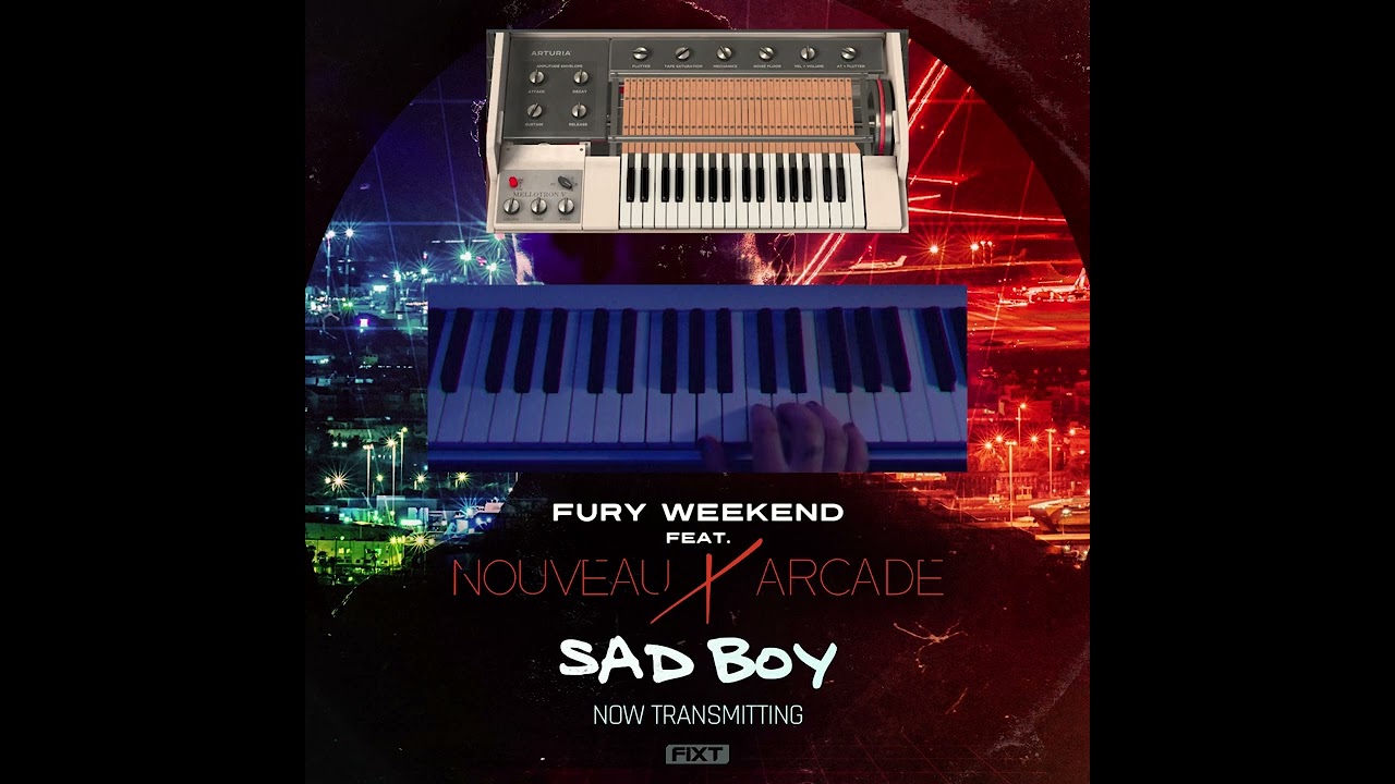 Fury Weekend - Sad Boy (feat. Nouveau Arcade) Synth Playthrough