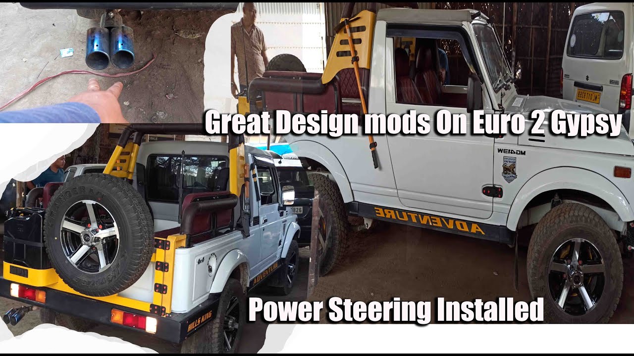 Nagaland is Growing Popular By Customising Gypsy | Hope Automobile Customised with Creative Design |