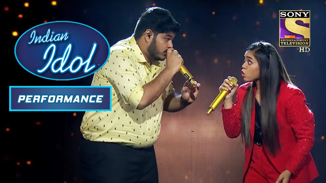 Ashish और Shanmukha ने 'Humko Sirf Tumse' पर दिया एक Romantic Performance | Indian Idol Season 12