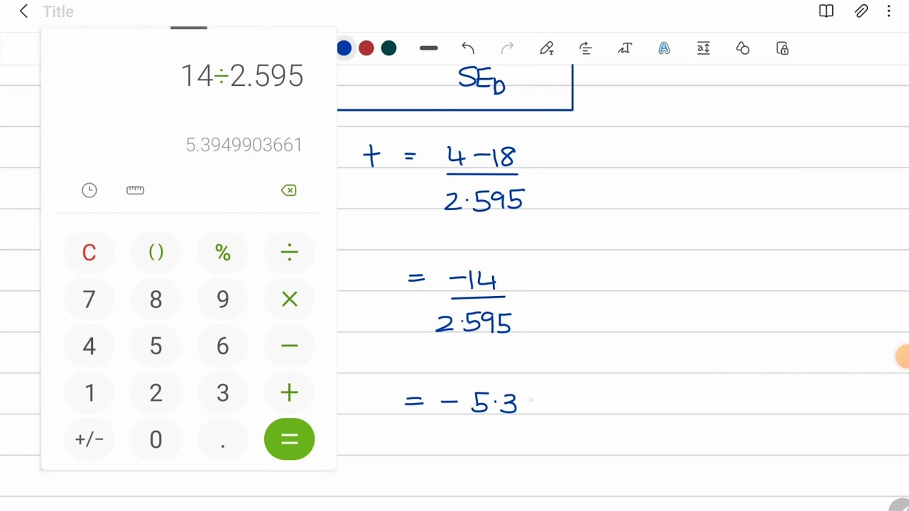 Solving t-test for Independent Samples for the exam || Psychological Statistics || BPCC 108; MPC 006