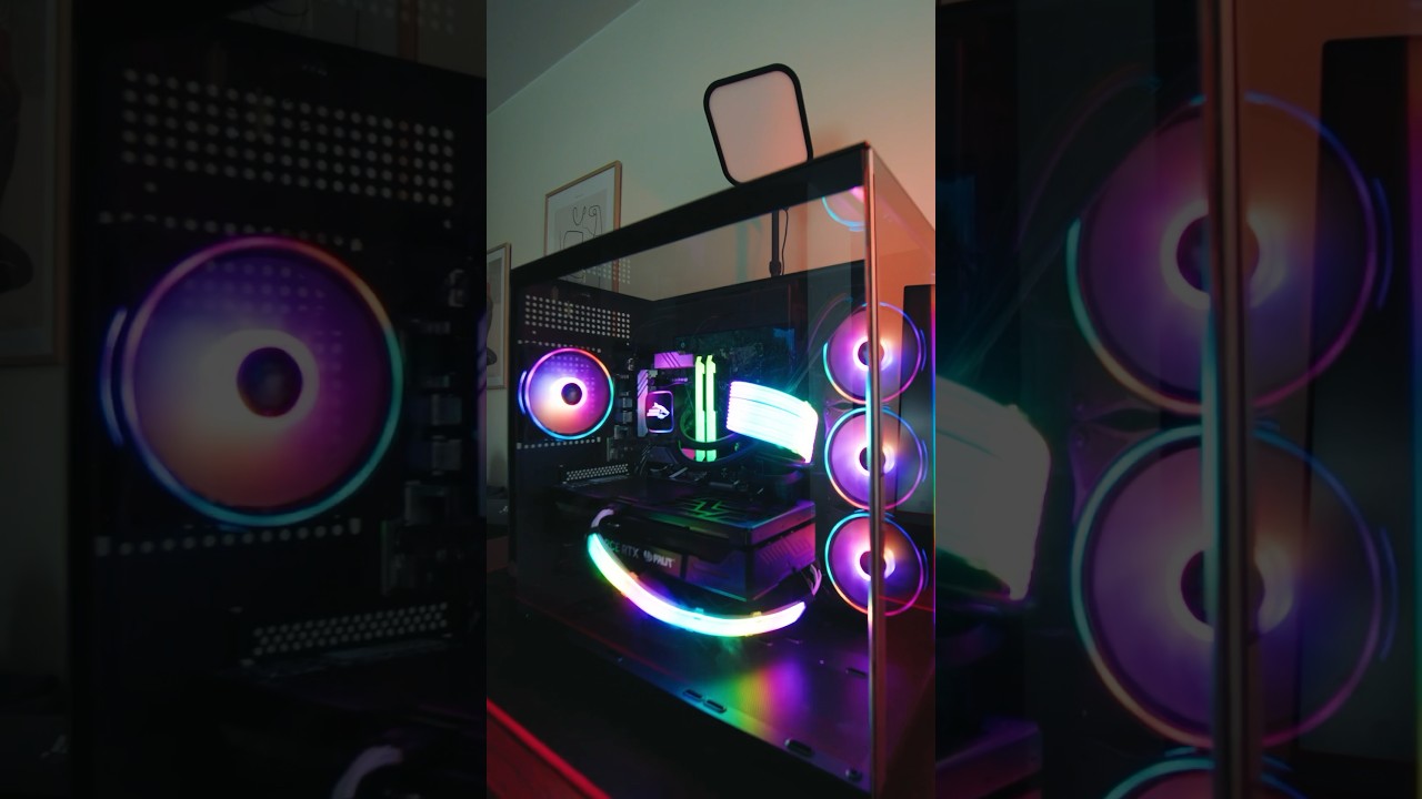 NU &Auml;R DEN H&Auml;R 😱👑 BIG SHOUTOUT TILL @SharkGamingSystems #sharkgaming #newpc #shorts