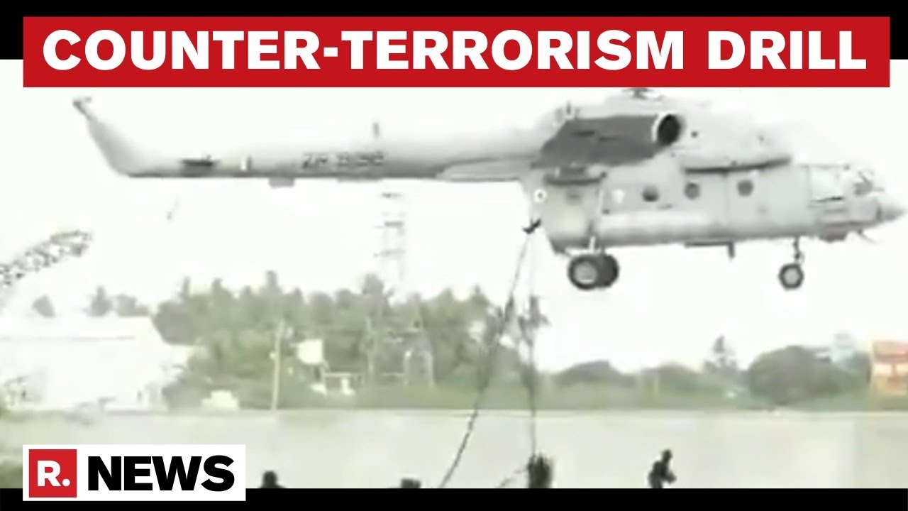 WATCH: NSG Conducts Counter-Terrorism Security Drill In Madurai, 150 Personnel Take Part