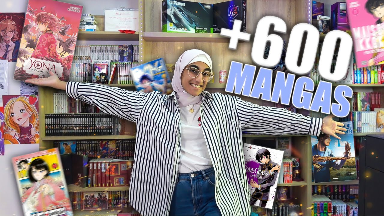 J’ai ENFIN récupéré ma COLLECTION DE MANGAS ?!!