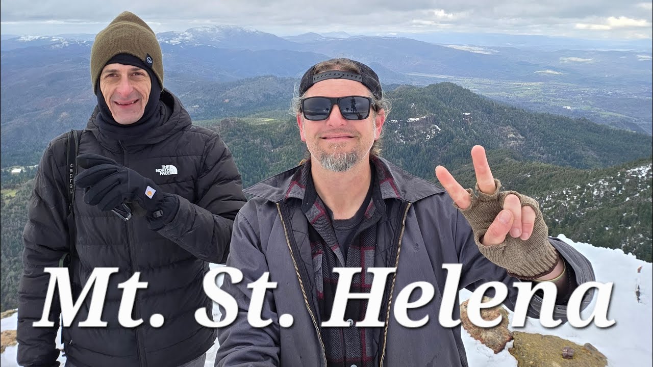 Mount Saint Helena Summit Snow Hike