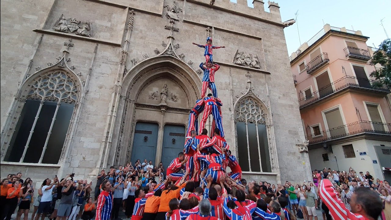 8. Muixeranga Algemesi 8 Julio 2023 Valencia #hoy #valencia #muixeranga