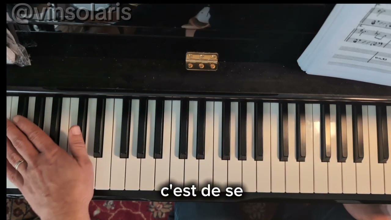 Comment se repérer à l'aveugle sur le piano, tips pour lecture a vue, déchiffrage 