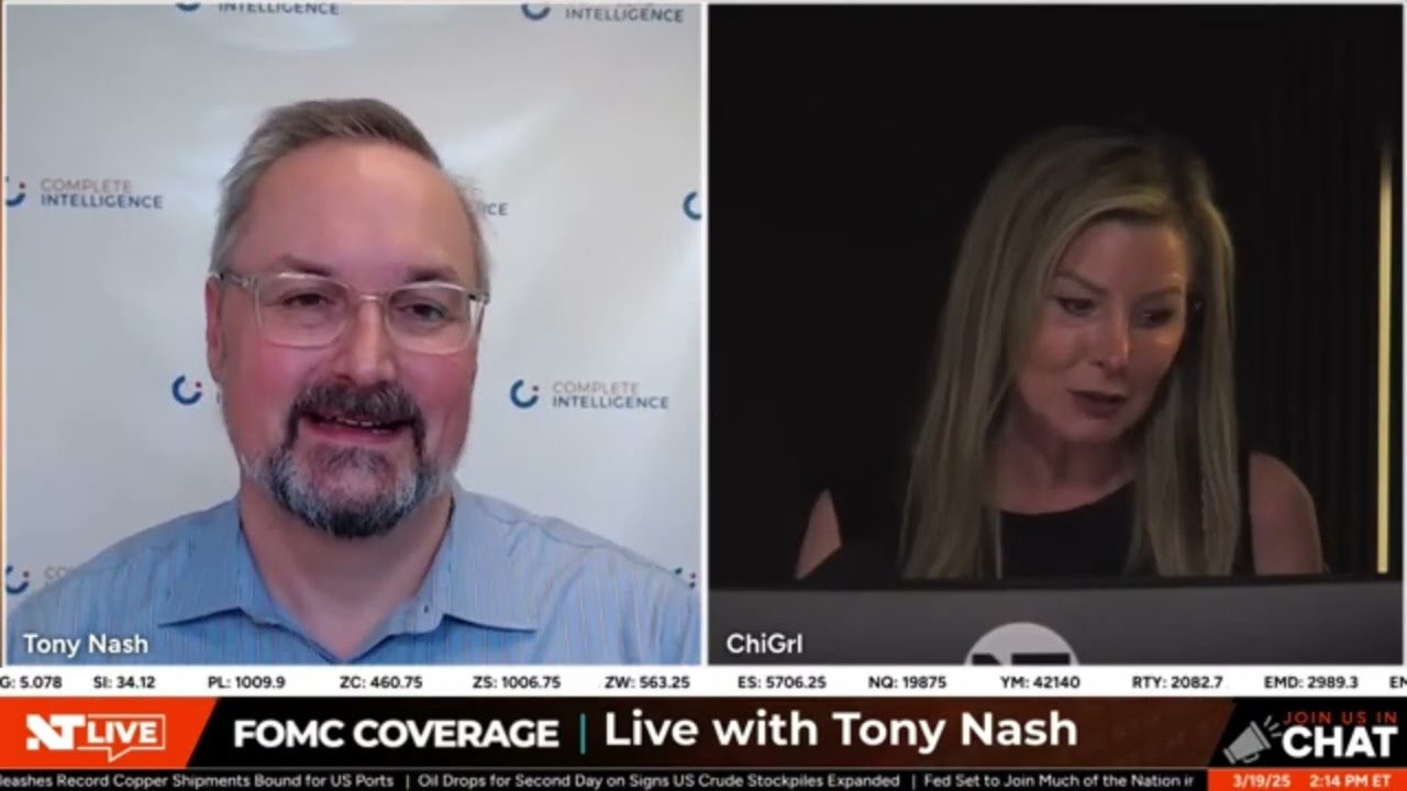 FOMC: Tony Nash's discussion NinjaTrader