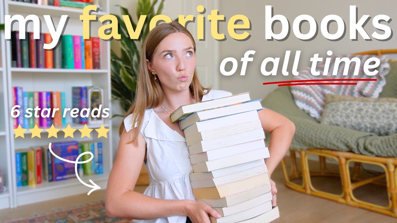 i'm on my hands & knees begging you to read these books 🌟 | my favorite books EVER | 6 star reads 🏆🥇