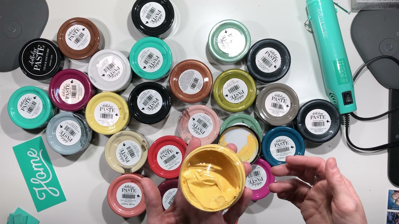 What Types of Surfaces Can you Use Chalk Couture Paste on?