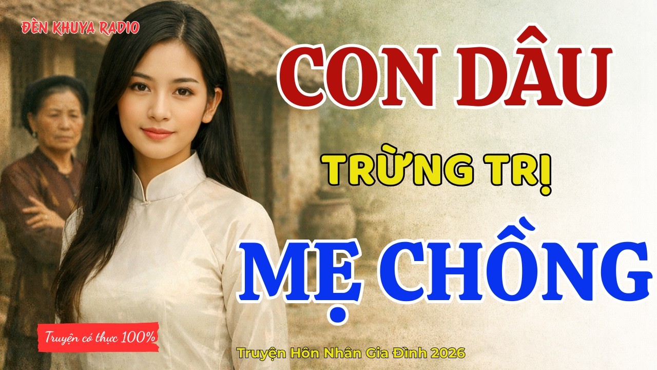 Truyện Đêm Khuya: CON DÂU TRỪNG TRỊ MẸ CHỒNG - Truyện Đời Thực Hay Nhất 2026!