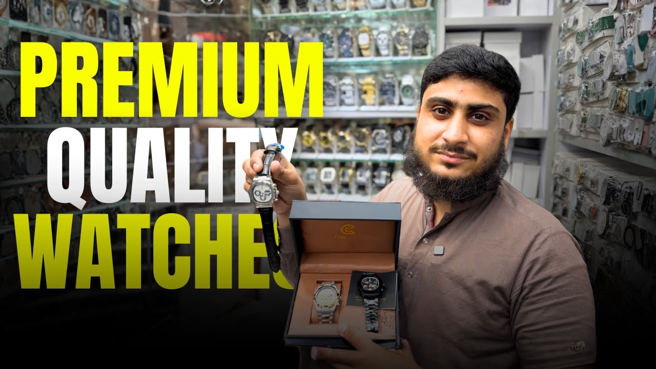Premium Quality Watches – New Stock Arrived! On Faizan watches bolten market Karachi