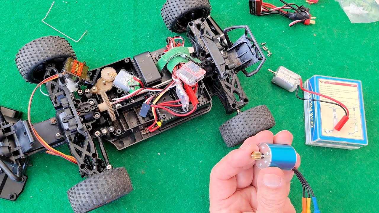 What can I use that brushless motor on? Not a good start!