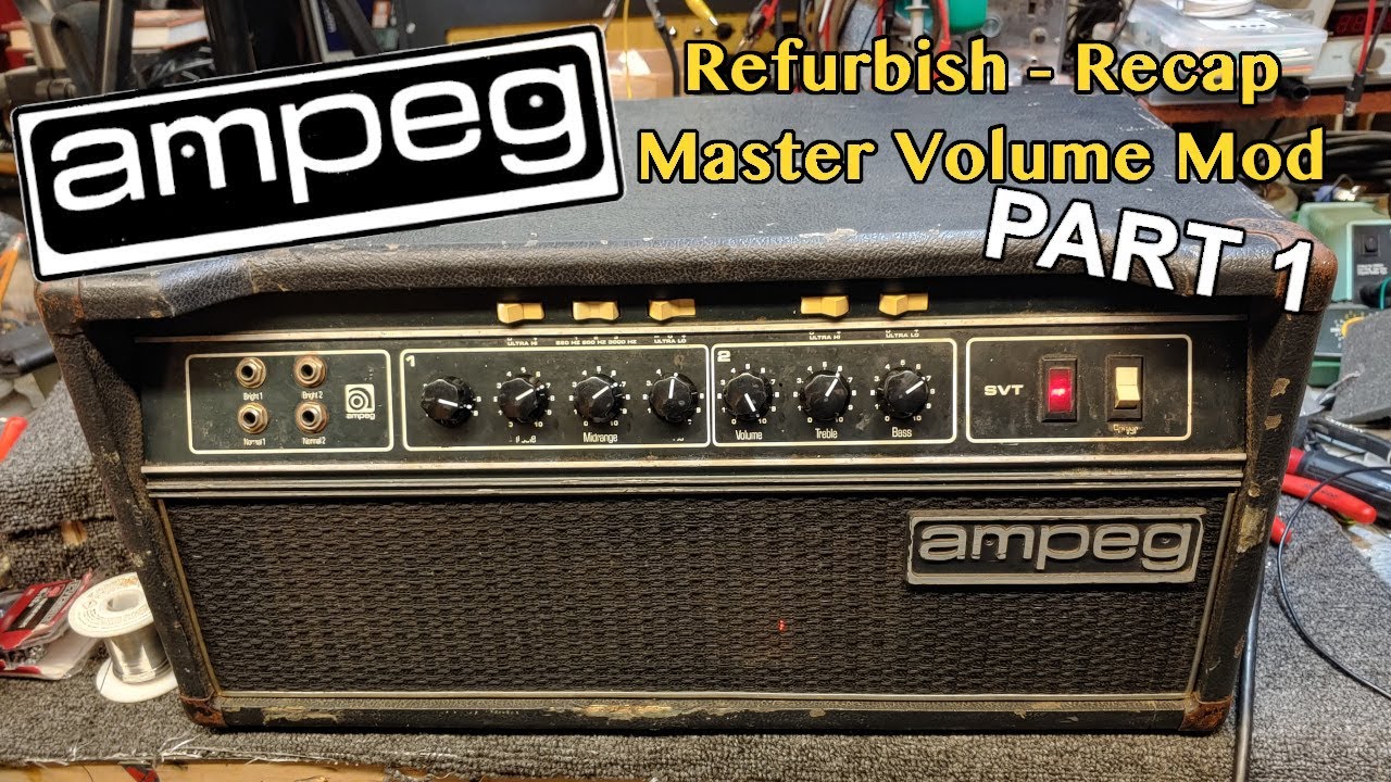 Ремонт Ampeg SVT эпохи MTI, часть 1: восстановление, переборка, добавление общей громкости