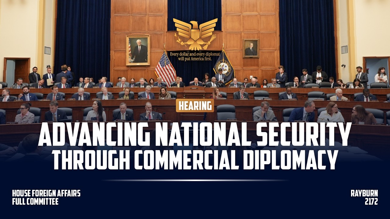 Advancing National Security through Commercial Diplomacy