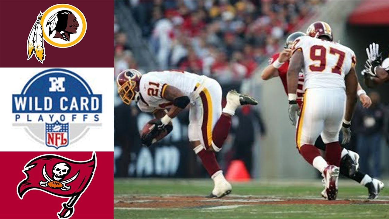 Redskins vs Buccaneers 2005 NFC Wild Card (Full Game)