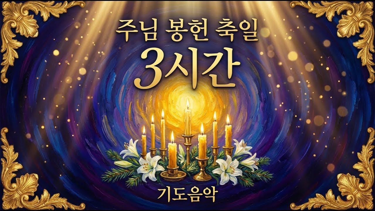 주님 봉헌 축일 기도음악 3시간 | 성모 마리아와 함께하는 장시간 묵상