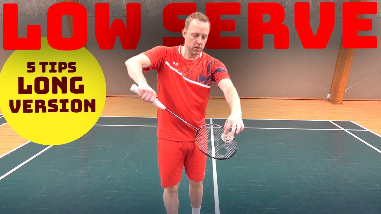 Badminton short serve - 5 consistency tips LONG version