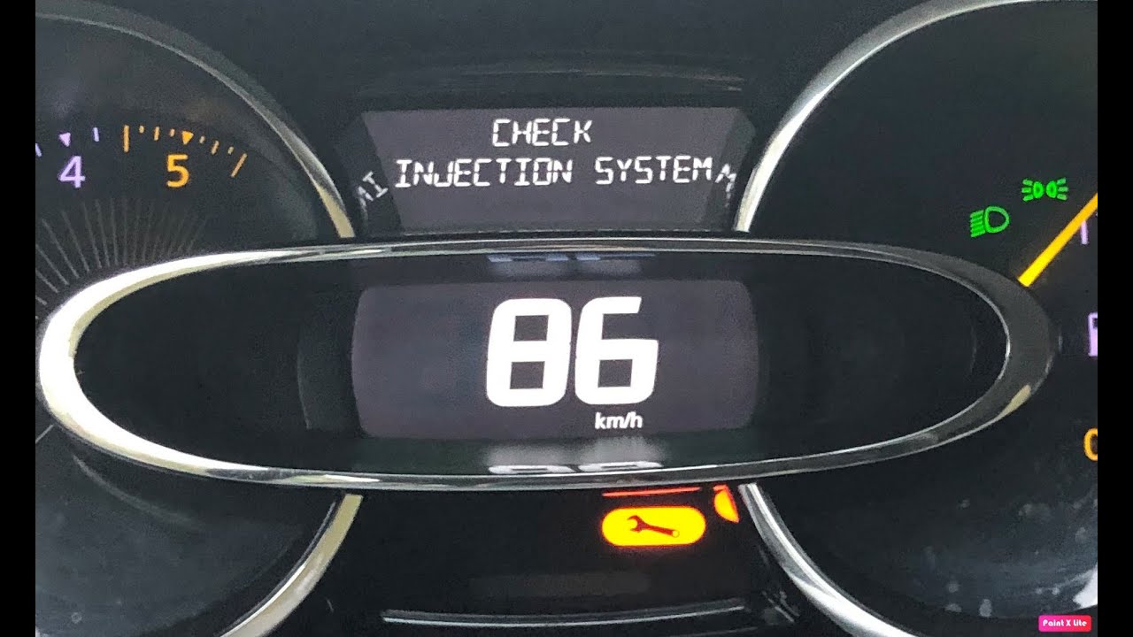 Renault - Check injection system repair