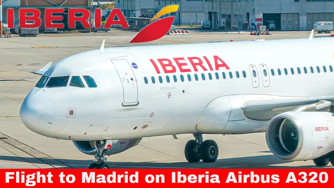 IBERIA AIRBUS A320 [Flight Report] from Toulouse to Madrid (2024)