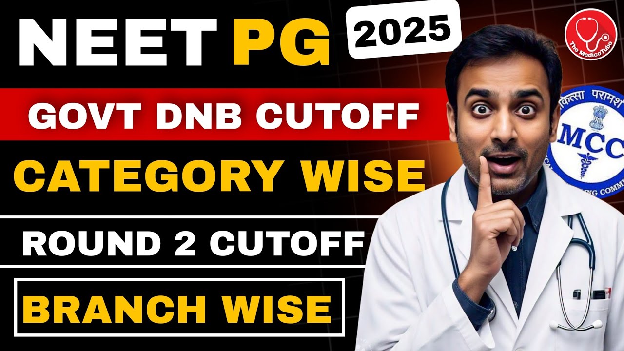🔥 NEET PG 2025 🔥 Проходной балл DNB по отделениям R-2 ✓ По категориям [ +Переход ] &bull;2025 против 2...