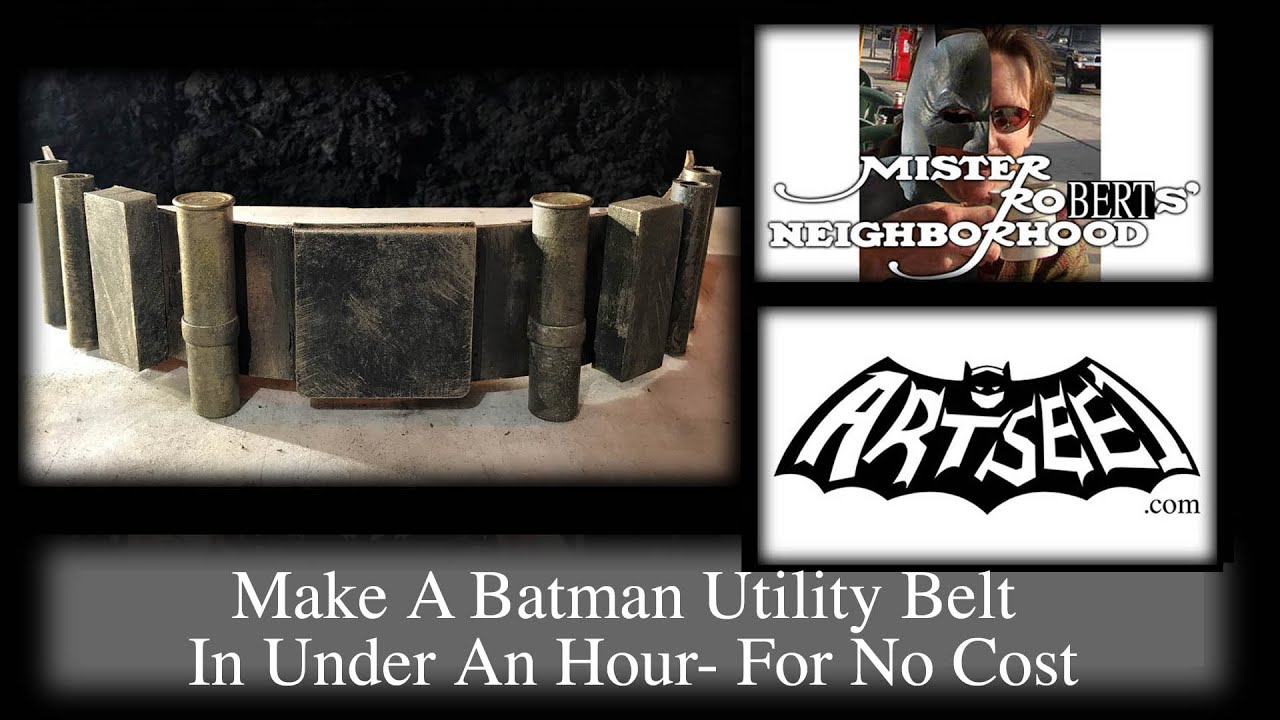 Make A Batman Utility Belt In Under An Hour- For No Cost