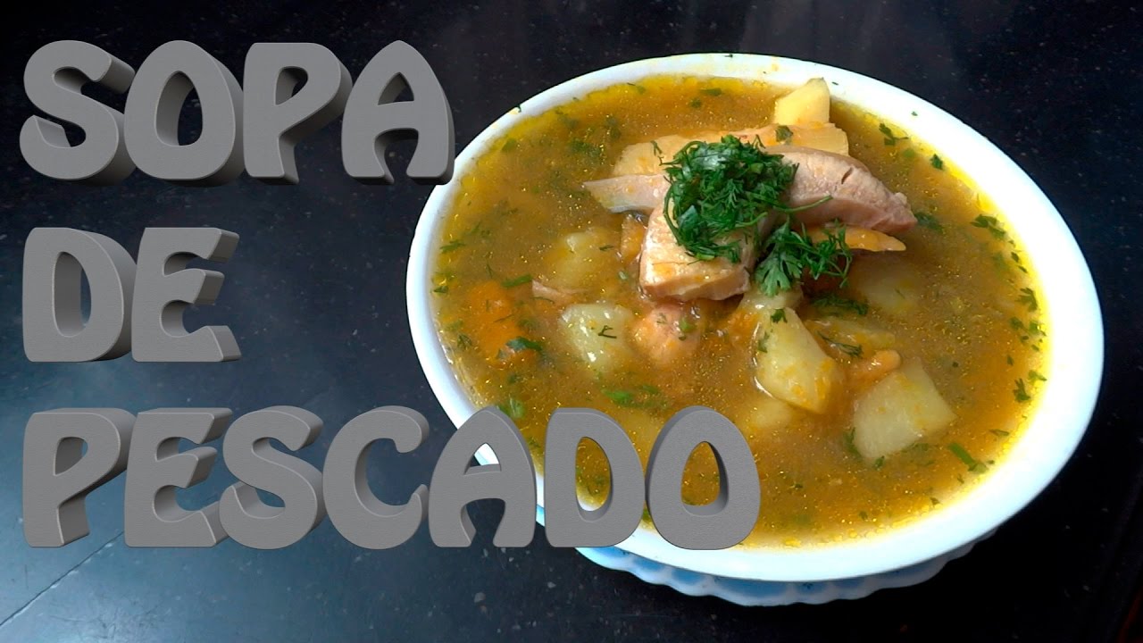 COMO PREPARAR Sopa  de Pescado