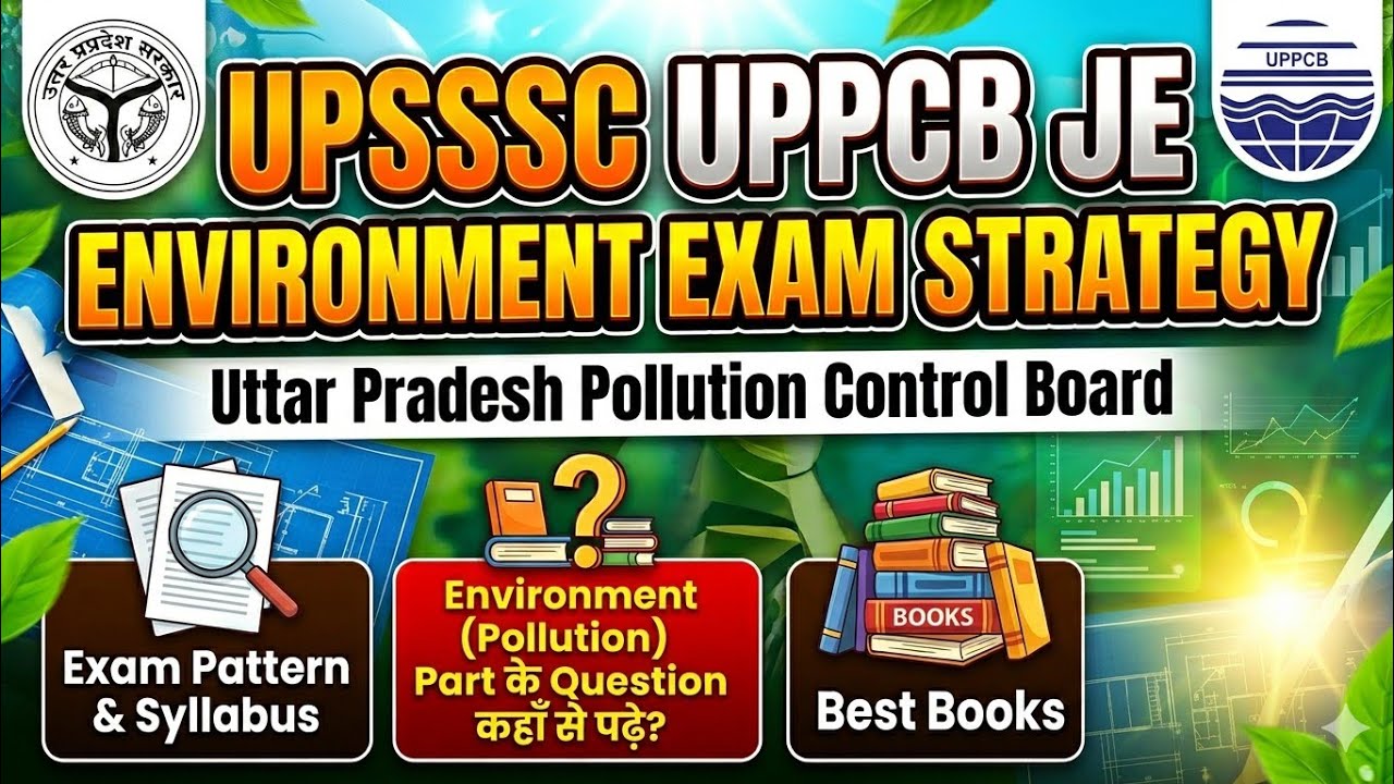 UPSSSC UPPCB JE Environment Exam Preparation | Complete Strategy, Syllabus & Best Book