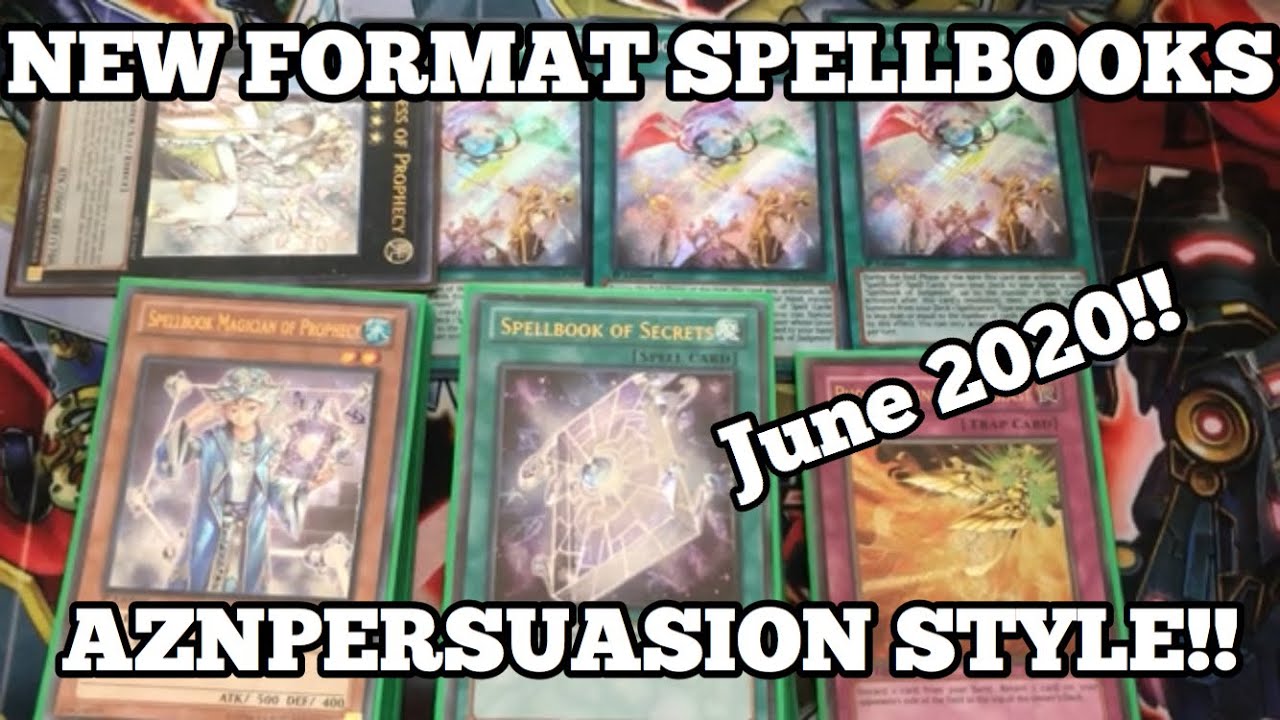 Yugioh NEW FORMAT SPELLBOOK Deck Profile June 2020 Post Banlist - AZNPERSUASION style!!