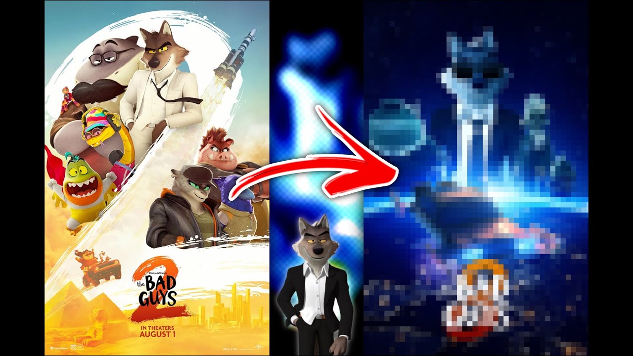[RareGalaxy5] Making a Custom “the Bad Guys 3” Poster!
