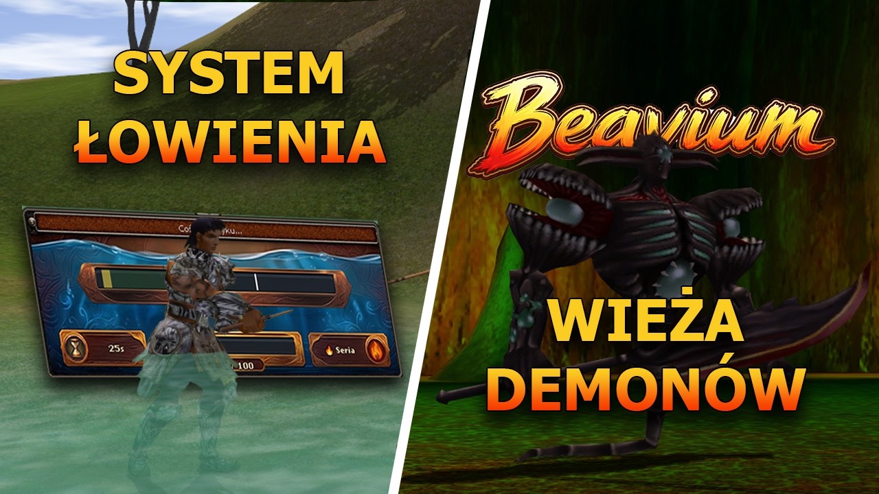 Metin2 BEAVIUM - Bonusy w EQ/Mixowanie broni 30/75!