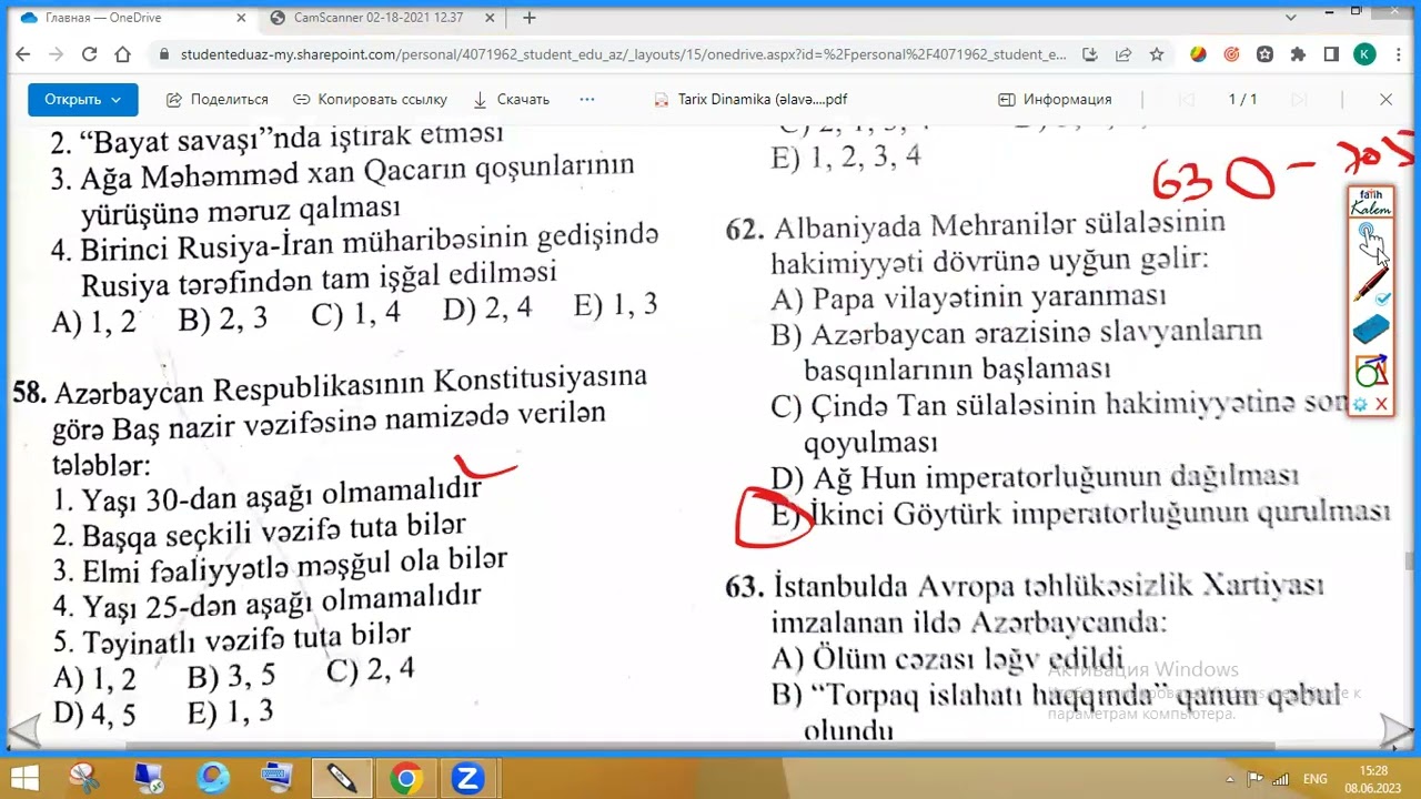 2011 qebul,tarix lllq A v