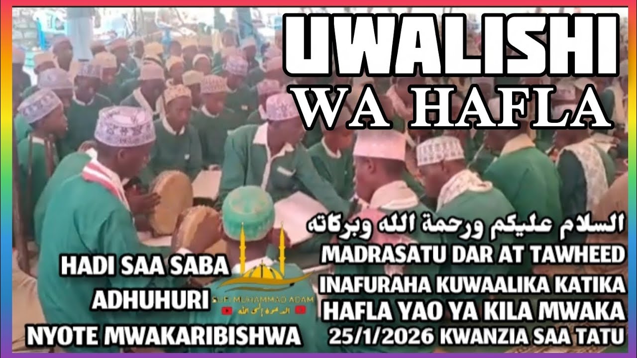 #QASWIDA : UWALISHI WA HAFLA 