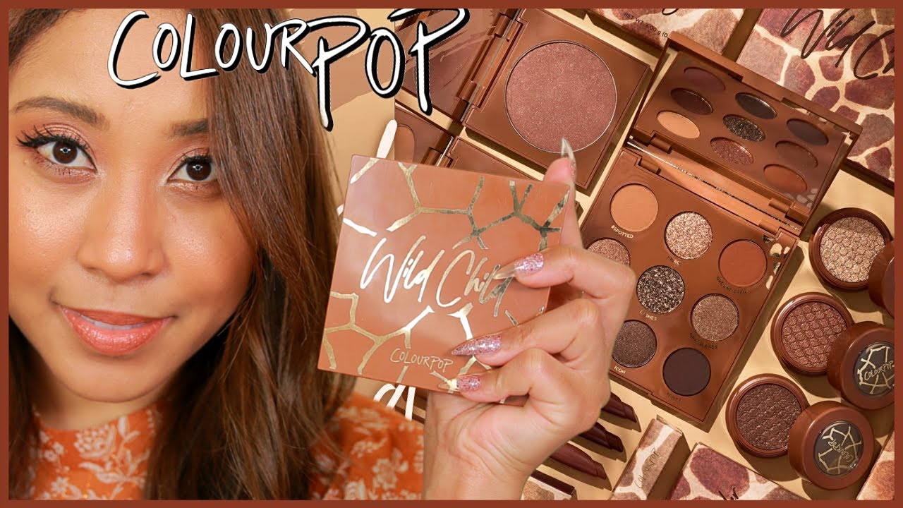 A Must Buy! NEW Colourpop Wild Child Collection Swatches & Tutorial