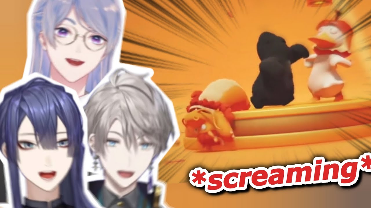 【ENG SUB】VΔLZ Beating Each Other Up in Party Animals【Nijisanji clips/にじさんじ】