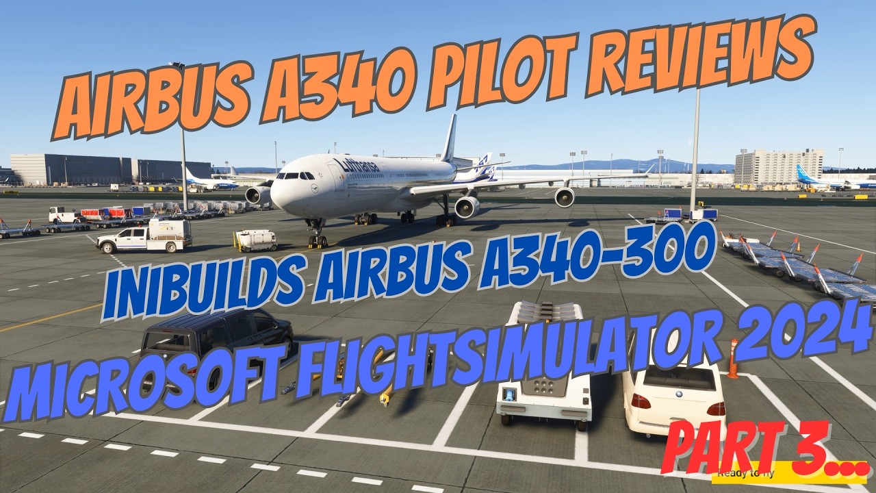 Airbus A340 pilot reviews IniBuilds A340-300 for MSFS 2024, part 3 - CaptainPadde