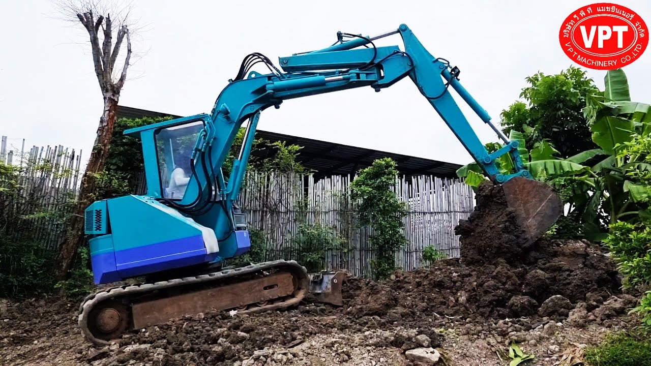 รถแม็คโครโคมัตสุ PC50UU-1 สภาพเดิมๆจากญี่ปุ่นสนใจโทร 0818449275 VPT MACHINERY
