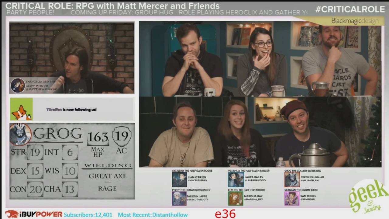 Scanlan Songs - Episodes 36-38 - Critical Role