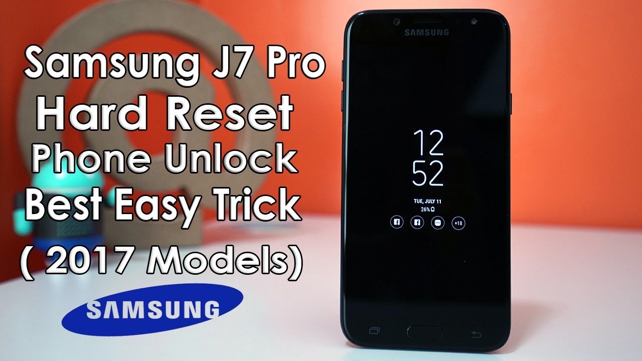 Samsung J7 Pro (SM-J730GM) Phone Unlock Pattern Unlock Pin Unlock