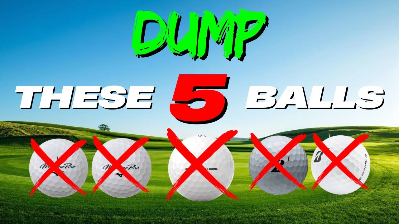 DON&rsquo;T WASTE YOUR MONEY - 5 Premium Golf Balls to Avoid! 
