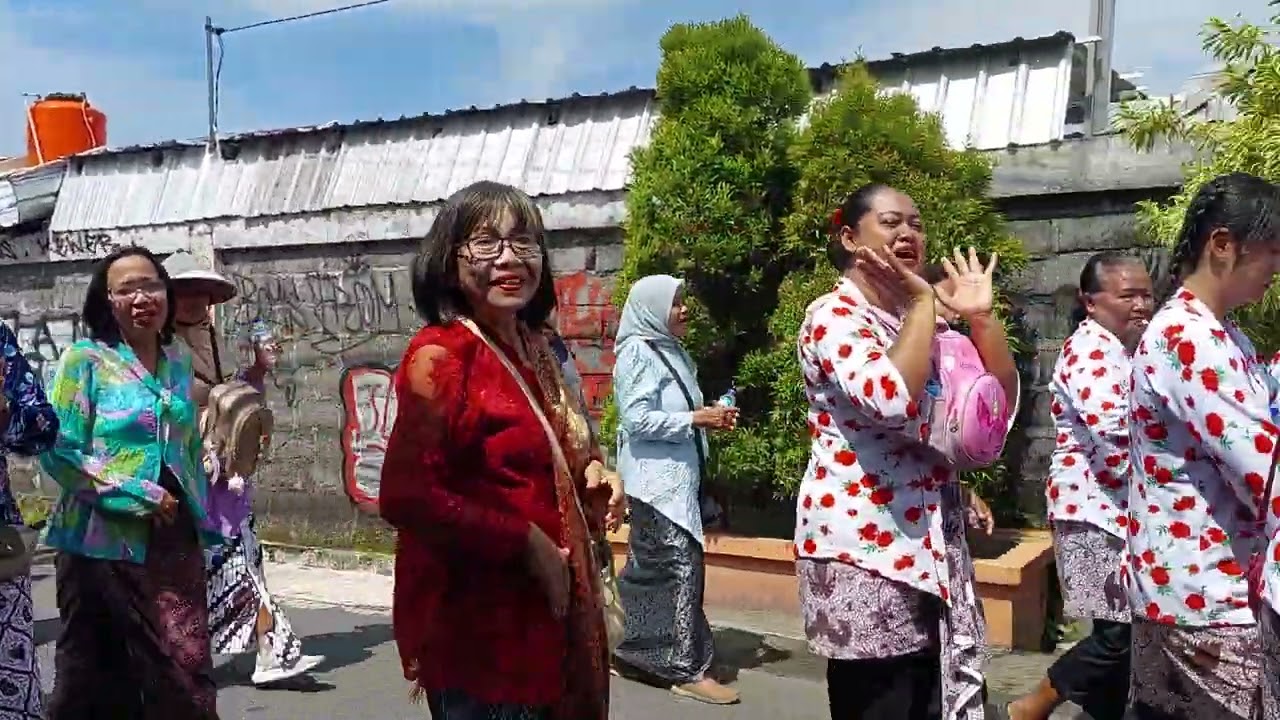 Kirab budaya ruwahan kampung Miliran Minggu 8 Feb 2026
