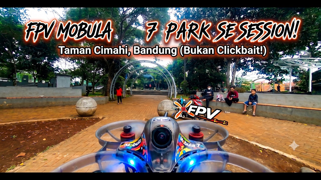 Drone Mobula7 HD 1S main sore di Taman Hutan | Kota Cimahi  | Micin FPV