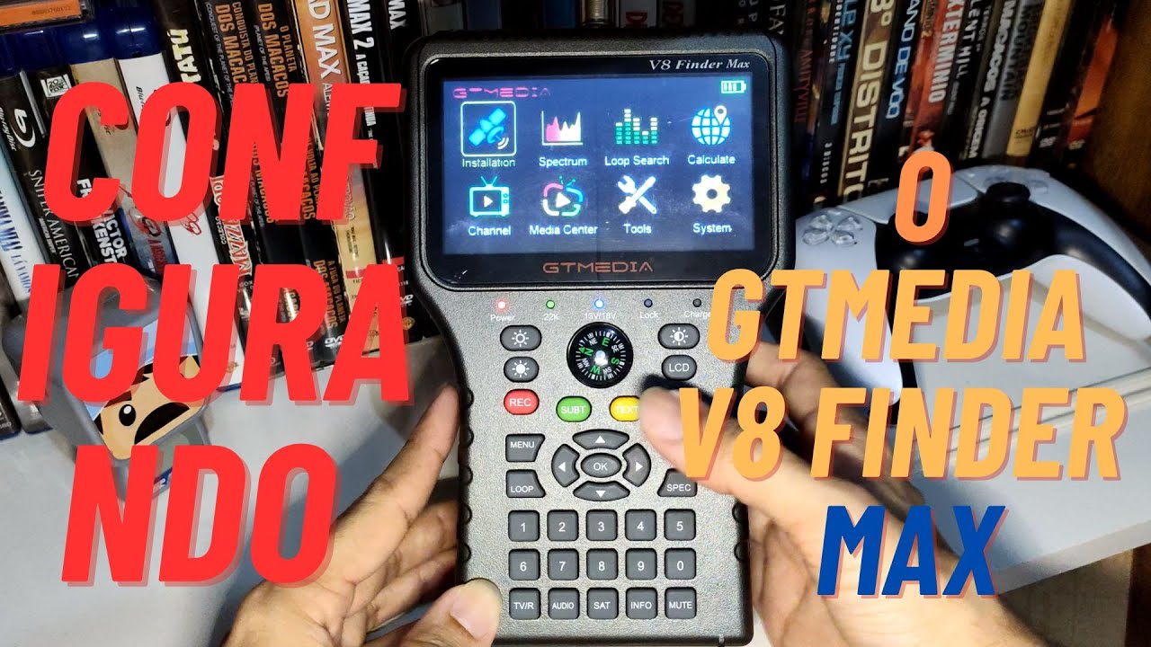 GTMedia V8 Finder Max - Primeiras Configurações