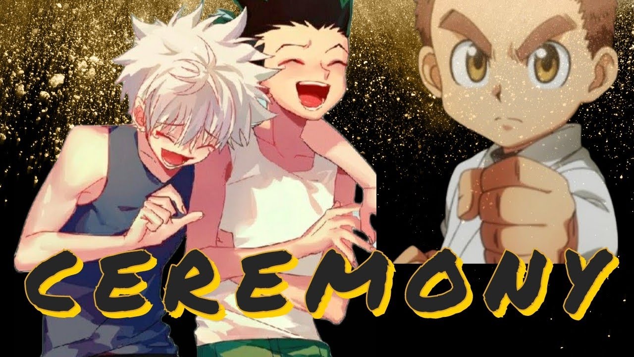 HxH Texts - Gon and Killua at the Ceremony