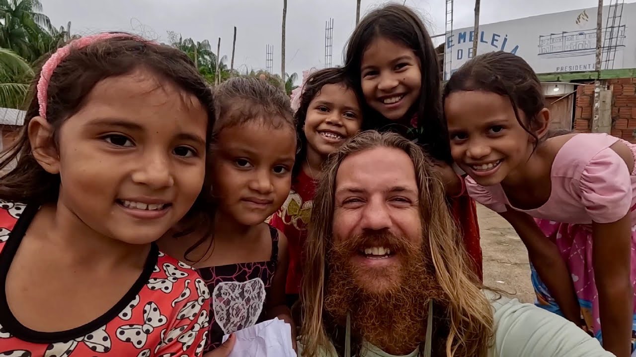 Dschungel Dorfleben, Vila Cachoeirinha - ALLEIN mit einen KAJAK durch den AMAZONAS - Folge 49