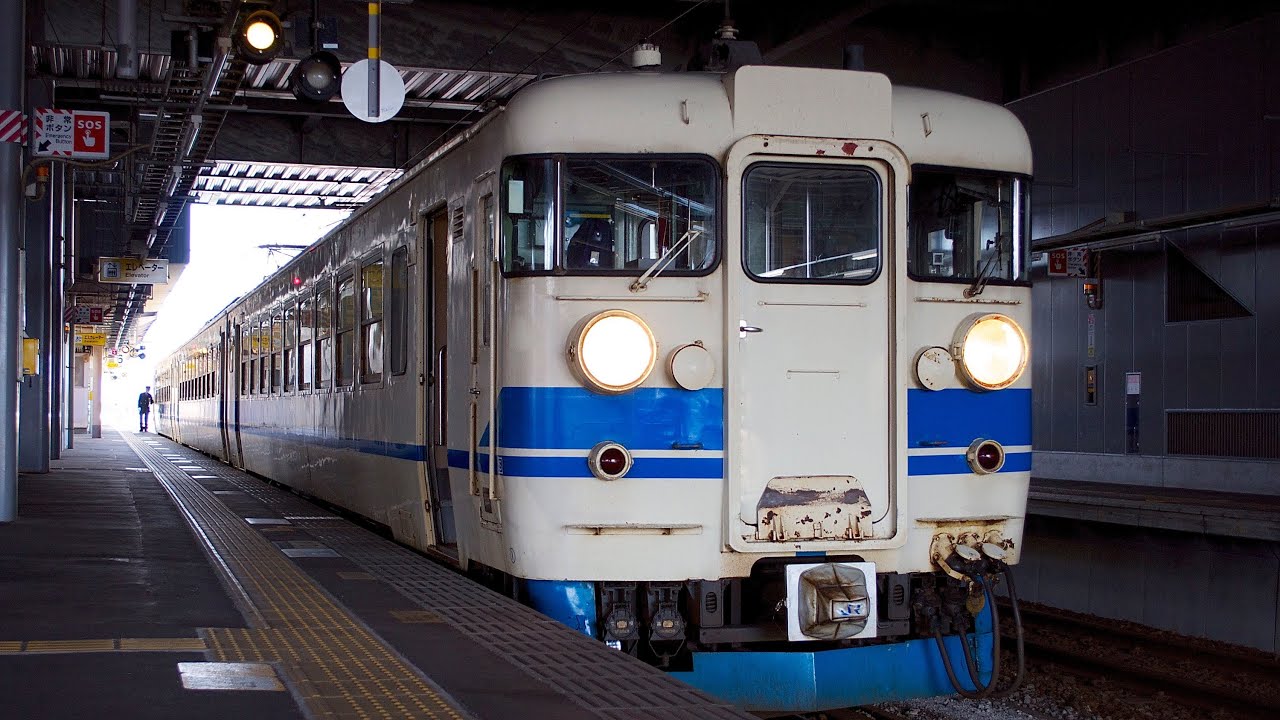 北陸本線475系走行音　泊〜直江津