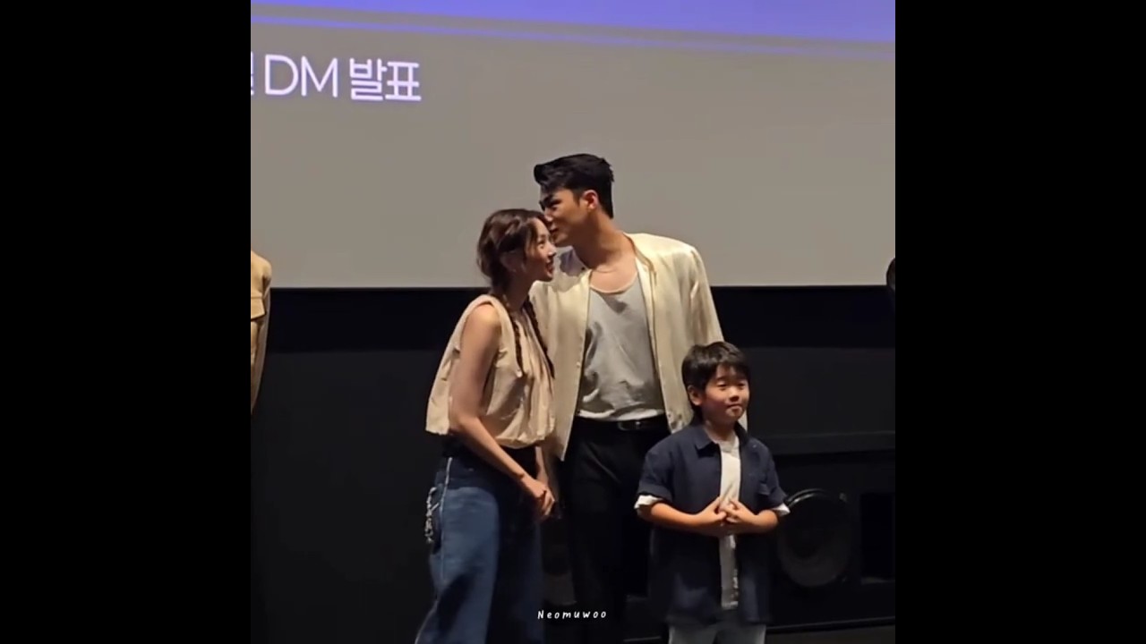 Why do they look like a married couple with their kid? 😂🙈 (ctto) #chaesoobin #shinseungho #kmovie