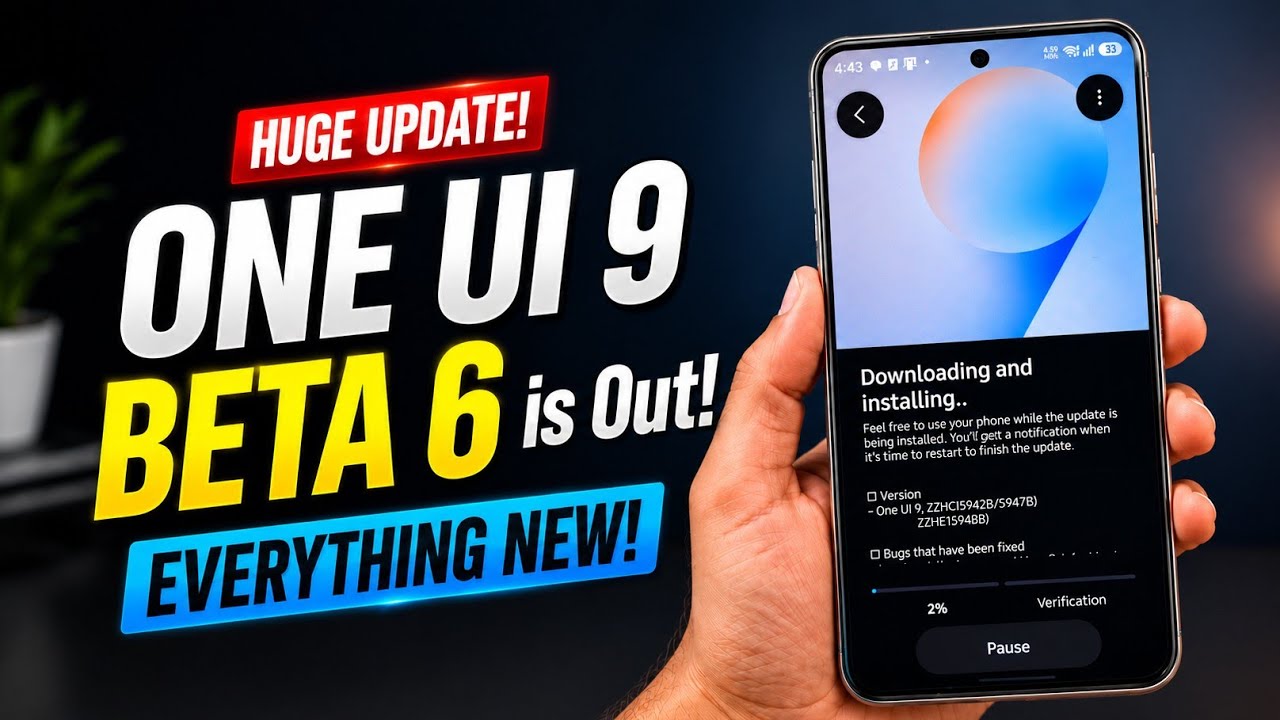 Вышло обновление One UI 9 Beta 6! 🔥 Новые функции и изменения | Galaxy S26